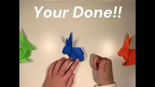 Easy Origami Rabbit | For Kids