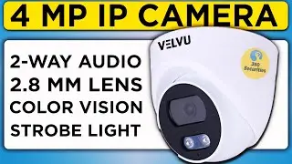 🔴 Velvu IP Camera with 2 Way Audio (Speaker) 🔥 Rs. 4499 Only 🔥 ST-VD IP4002DAS