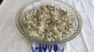 Apple Pecan Chicken Salad..low carb..no added sugar