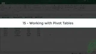 IACS200: 16 - Working with Pivot Tables (Arabic)