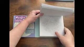 Mindful Coloring flip #mandalas #colortok 