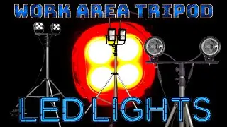 LED Work Area Industrial Tripod Lighting