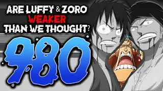 Luffy & Zoro Take Surprising L's / One Piece Chapter 980 Review