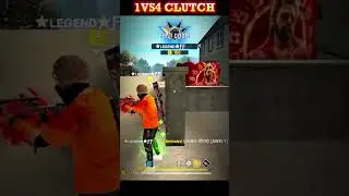 1vs4 destroyed in seconds 😤 AWM🥱 #rolex gaming#shorts #freefireshorts