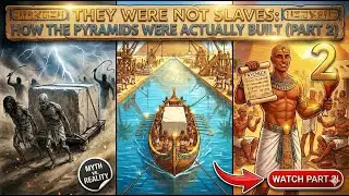 They Were Not Slaves: How The Pyramids Were Actually Built 🏗️ PART -2