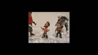 Halloween Skeleton Time with Matt Cardona and Brian Myers (Major Stars Stop Motion)