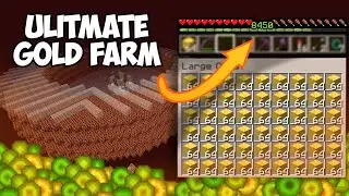 manicraft|ماين كرافت الجوال ultimate gold farm فارم الذهب أسهل طريقة S1E3|كيف تبني gold farm