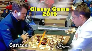 Levon Aronian vs Magnus Carlsen | Tata Steel Blitz 2019 | Round 16