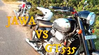 JAWA STANDARD VS Royal Enfield 500 continental GT 535