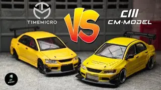 Mitsubishi Lancer Evolution IX Widebody | BRAND COMPARISON | Time Micro VS CM Model