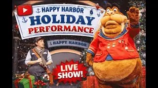 Happy Harbor Holiday Performance 🎄✨  Magical Christmas Show at SeaWorld