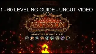 Full Leveling Montage! 🎮 Solo Speed Prestige (Uncut) | Project Ascension Season 9 (1Hour 17minutes)