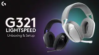 Logitech G321 LIGHTSPEED Unboxing and Setup