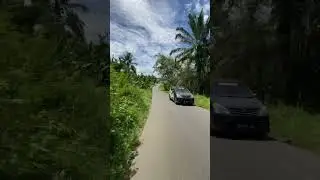 Condition and atmosphere of the road in Taba Tembilang village #North Bengkulu #Argamakmur #Bengkulu