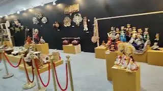 Traditional instrumental, craft fair display at UNESCO Intergovermental committee 2025