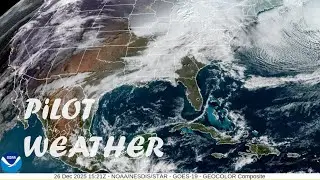 DEC 26 ❄️ Northeastern Snow & Dense Fog Risk | U.S. Pilot Weather Briefing