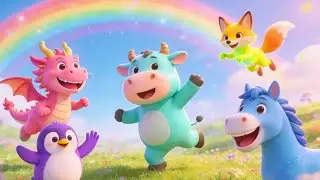 Animal Color Beats Live Fun Mix 🎵🌈🐼 | Colorful Kids Music Live, Animal Sounds & Dance Party! 🎉✨
