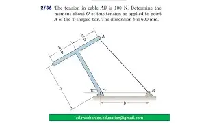 022 Engineering Mechanics : Statics (Ch 2 )/ Solved Problems / ( الميكانيك الهندسي ) حل مسائل ستاتيك