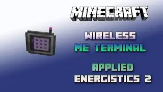 Wireless ME Terminal 📀 Minecraft Applied Energistics Tutorial 1.16.5 📀 Deutsch / German 📀 