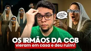 O POVO DA CCB ME VISITOU DE MADRUGADA E DEU TRETA! 🔴 PEGUEI ELES NA MENTIRA! 🤣