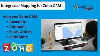 Integrated Mapping for Zoho CRM - plot CRM Accounts and Contacts.
