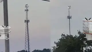 Double Whammy - 2 Cell Towers east of Athens get new Flash Technology and ITL LEDs