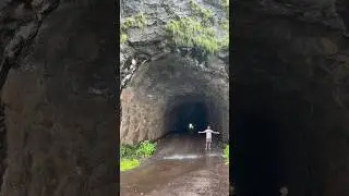 200M long tunnel 🏄 | Kumbhe waterfalls🧗🌊|Dangerous ⚠️ waterfalls