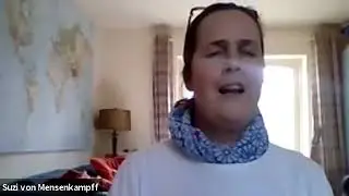 Suzi von Mensenkampff leads a meditation for the Alone Together Meditation series.