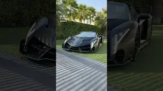 The Rare Lamborghini Veneno Roadster! 🔥 #cars #supercars #lamborghini