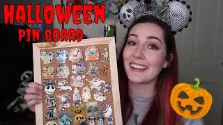DISNEY PIN COLLECTION | HALLOWEEN PIN BOARD 2018 | my FAVORITE Disney pins!