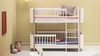 Oliver Furniture | Wood Mini+ two children Story | Fr&oslash; Children's Interiors