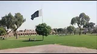Pakistan Flag in Shahi Qilla
