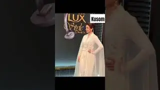 yamuna zaidi win lux style award. #celebrity #drama