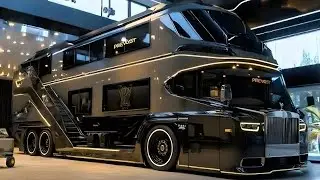 Дом на колесах за миллионы долларов: полный тур по Rolls-Royce Prevost