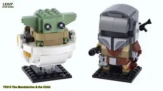 LEGO Star Wars  News 2020 - The Razor Crest 75292 & BrickHeadz The Mandalorian & the Child 75317