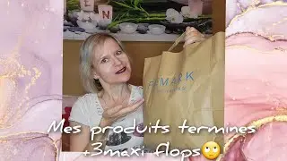 mes produits termines +3maxi flops en fin de vid&eacute;o 👎#produitstermin&eacute;s