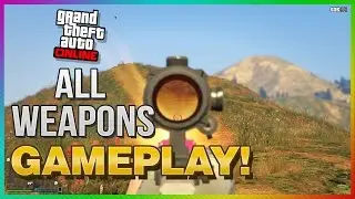 GTA 5 First Person - All Weapons Gameplay on GTA 5 Next Gen! (GTA 5 1st Person)