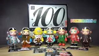 POP MART Mega Space Molly ASTRONAUT  100% Series 01 Blindbox Unboxing