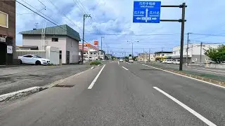 札幌・石狩　花川通を行く　起点から終点