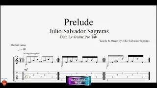 Prelude by Julio Salvador Sagreras with Guitar Tutorial TABs