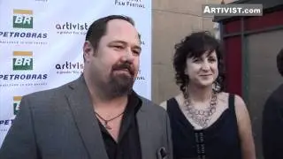 Justin Krumb in Red Carpet of Artivist Film Festival