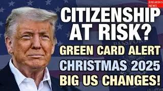 URGENT USA Citizenship Christmas 2025 Alert - Big Impact Ahead!