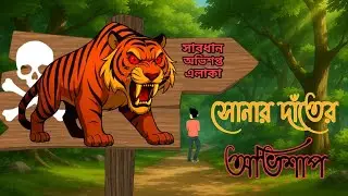সোনার দাঁতের বাঘ কি সত্যিই ফিরে এল? | অভিশপ্ত জঙ্গলের ভয় | Gozu Bhoot | বাংলা হরর কার্টুন