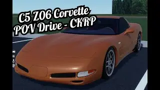 C5 Z06 Raw audio POV drive - Central Kansas Roleplay RBLX