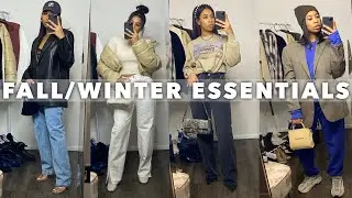FALL/WINTER 2020 WARDROBE ESSENTIALS LOOK BOOK!!! | TRENAEJXO.