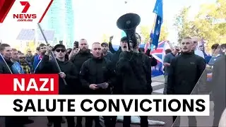 First Nazi salute convictions under new WA laws | 7NEWS