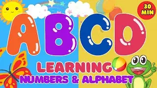 ABC 123 Songs for Toddlers | 30 Min Fun Learning Compilation