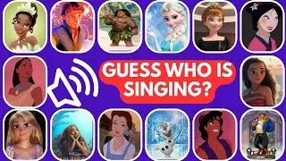 Guess the Disney Character by Voice 🎤 | Only Real Fans Can Pass This Singing Quiz!