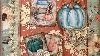 Fall In Love With Fall Journal - Pockets, Tags and Envelopes #fallinlovejj24