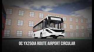 RS: Oakvale: Oakvale Coaches YX25OIA | Full route Airport Circular | Airport entrance loop